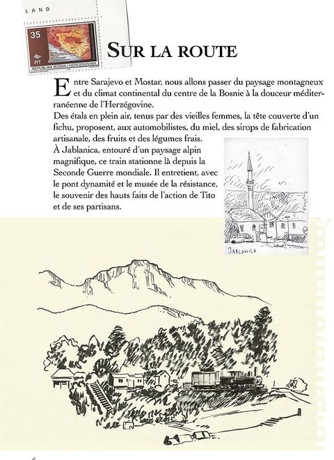Aperçu de l'album Les Tramways de Sarajevo