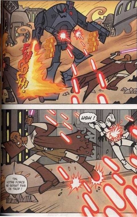 Aperçu de l'album Star Wars - Clone Wars Episodes tome 1 - Heavy Metal Jedi