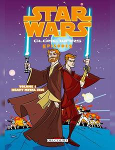 Aperçu 1 de l'album Star Wars - Clone Wars Episodes tome 1 - Heavy Metal Jedi