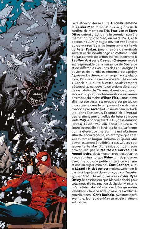 Aperçu de l'album Amazing Spider-Man par Nick Spencer (2020) tome 3 - L'œuvre d'une vie