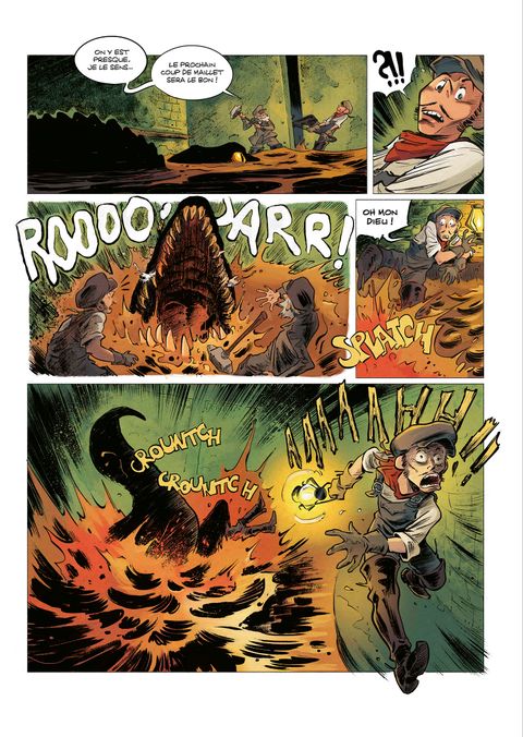 Aperçu de l'album L'agence pendergast tome 2 - Le monstre des égouts