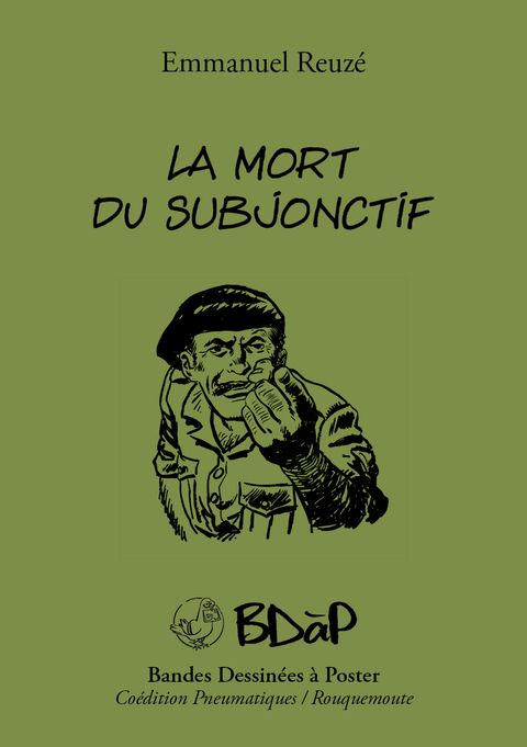 Couverture de l'album La mort du subjonctif