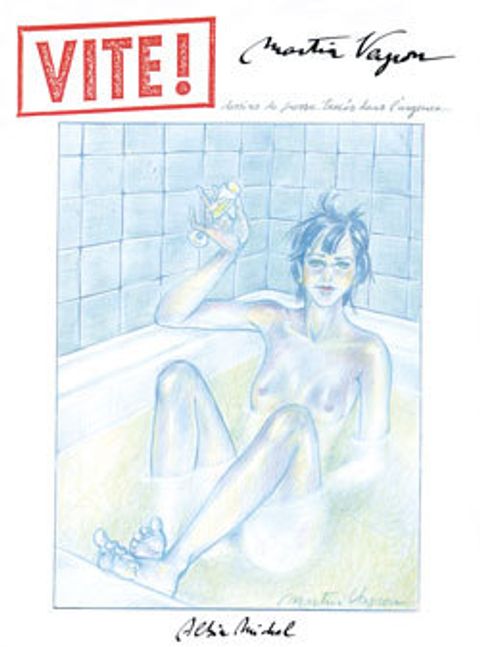 Couverture de l'album Vite ! Dessins de presse tracés dans l'urgence