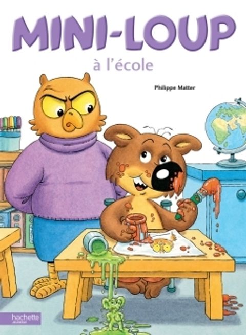 Couverture de l'album Mini-Loup à l'école