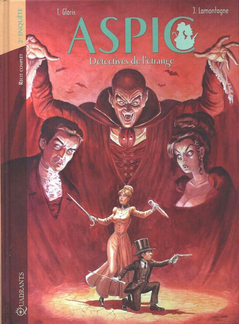 Couverture de l'album Aspic, Détectives de l'Etrange
