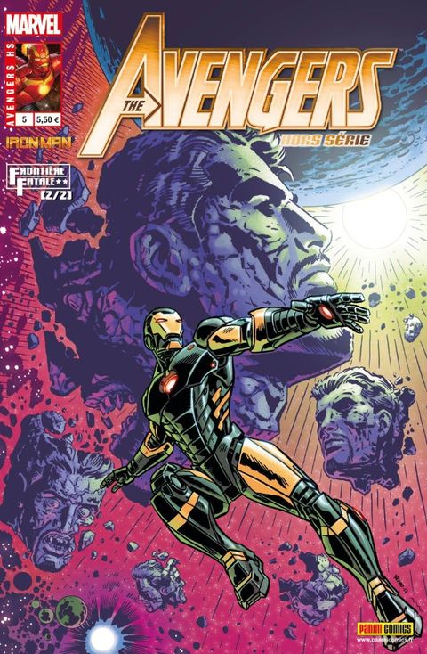 Couverture de l'album Iron Man - Fatal Frontier 2/2