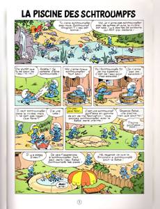 Aperçu 3 de l'album 7 histoires de Schtroumpfs - Pirate tome 4 - La piscine des schtroumpfs 