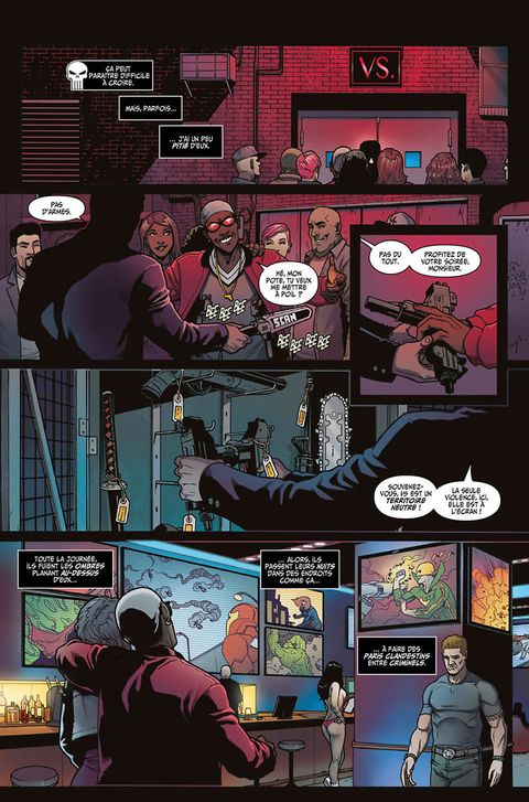 Aperçu de l'album Deadpool VS Punisher
