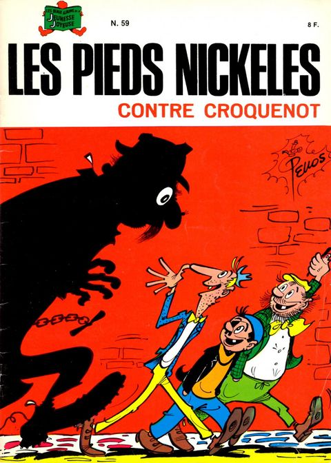 Couverture de l'album Les Pieds nickelés contre Croquenot