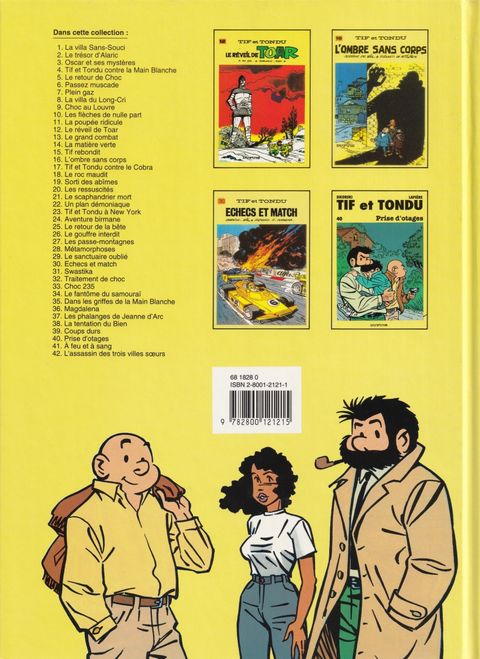 Aperçu de l'album Tif et Tondu tome 42 - L'assassin des trois villes sœurs
