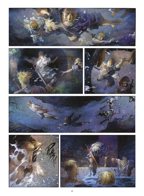 Aperçu de l'album Crusades tome 1 - Le Spectre aux Yeux d'Argent
