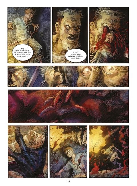 Aperçu de l'album Crusades tome 1 - Le Spectre aux Yeux d'Argent