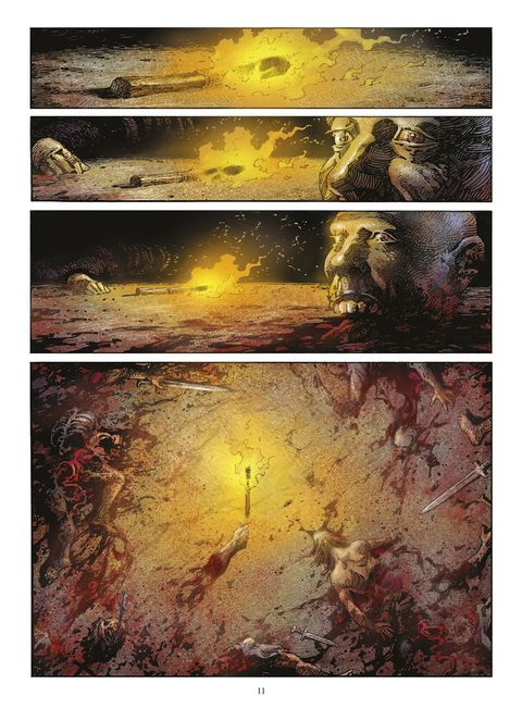 Aperçu de l'album Crusades tome 1 - Le Spectre aux Yeux d'Argent