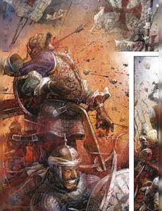 Aperçu 15 de l'album Crusades tome 1 - Le Spectre aux Yeux d'Argent
