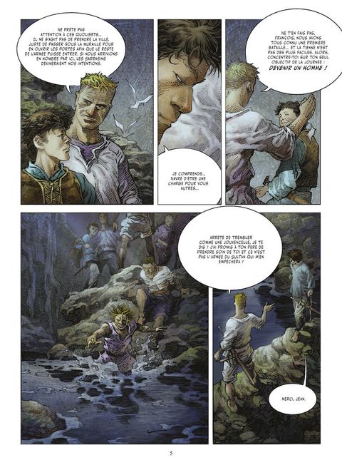 Aperçu de l'album Crusades tome 1 - Le Spectre aux Yeux d'Argent