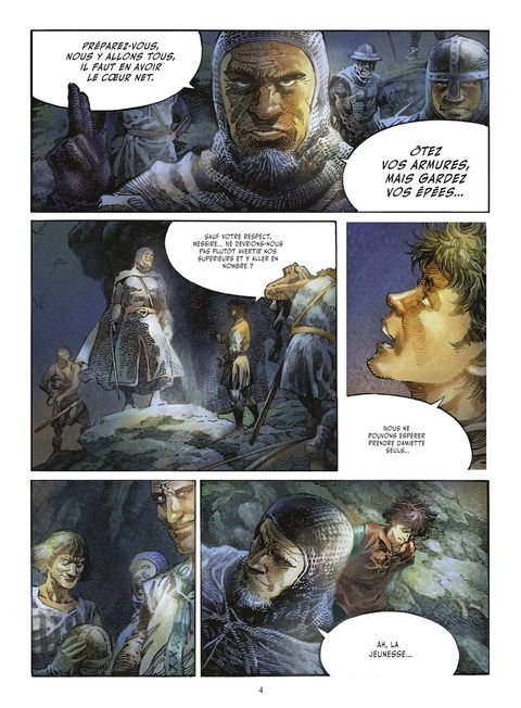 Aperçu de l'album Crusades tome 1 - Le Spectre aux Yeux d'Argent