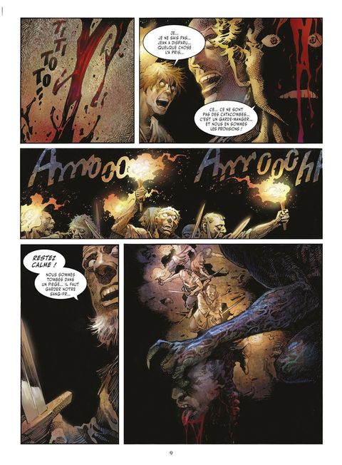 Aperçu de l'album Crusades tome 1 - Le Spectre aux Yeux d'Argent