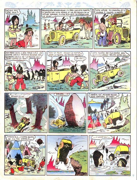 Aperçu de l'album Moky et Poupy tome 1 - Moky et Poupy ...aiment la vitesse!
