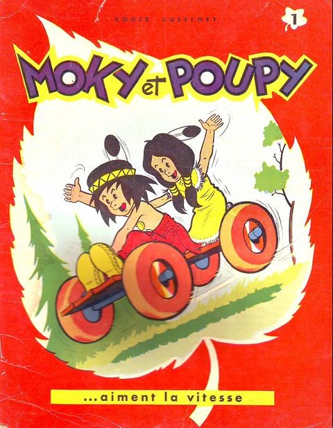Couverture de l'album Moky et Poupy ...aiment la vitesse!