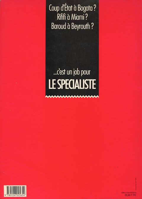 Aperçu de l'album Le Spécialiste