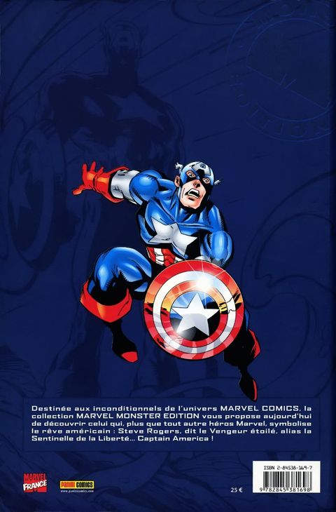 Aperçu de l'album Captain America - Marvel Monsters - Captain america t.1 : freres ennemis