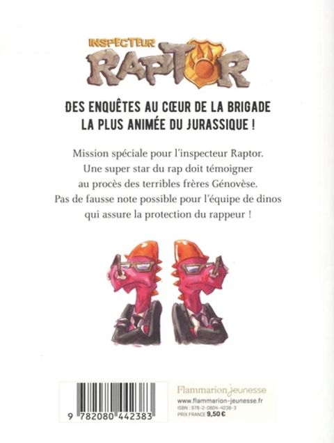 Aperçu de l'album Inspecteur Raptor tome 3 - Jurassic Rap