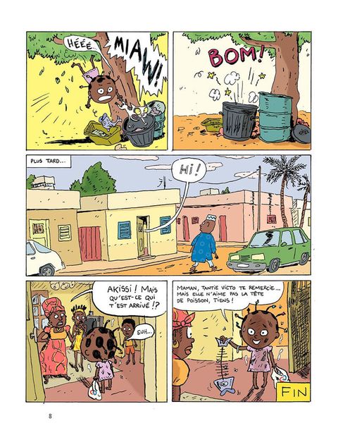 Aperçu de l'album Akissi tome 1 - Attaque de chats
