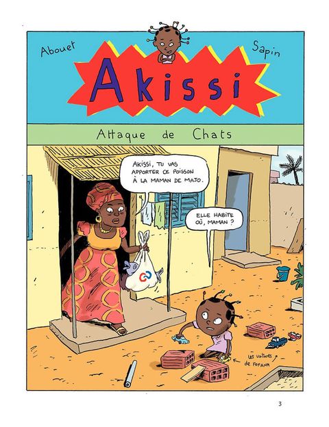 Aperçu de l'album Akissi tome 1 - Attaque de chats