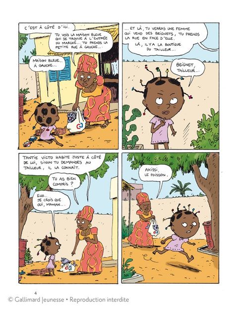 Aperçu de l'album Akissi tome 1 - Attaque de chats
