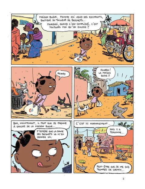 Aperçu de l'album Akissi tome 1 - Attaque de chats
