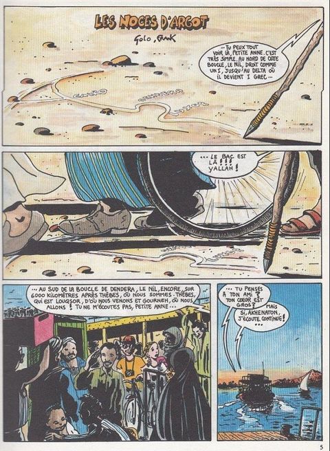 Aperçu de l'album Les noces d'argot tome 3 - L'homme a la tête de sphinx 