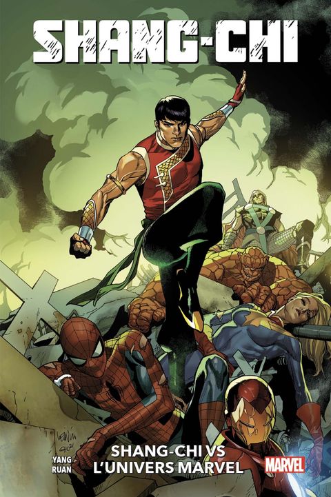 Couverture de l'album Shang-Chi VS l'univers Marvel