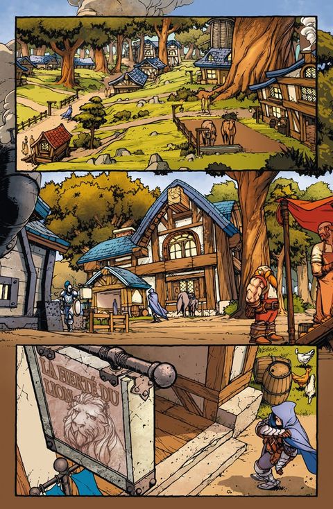 Aperçu de l'album World Of Warcraft - Dark Riders tome 1