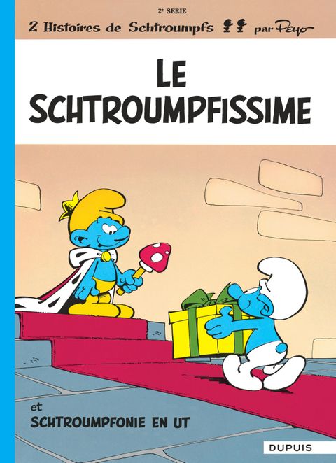 Couverture de l'album Le Schtroumpfissime (+ Schtroumpfonie en ut)