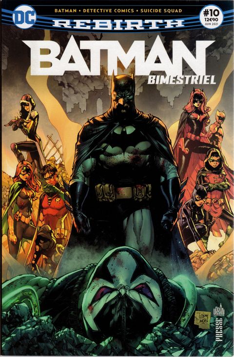 Couverture de l'album Batman Rebirth (bimestriel)