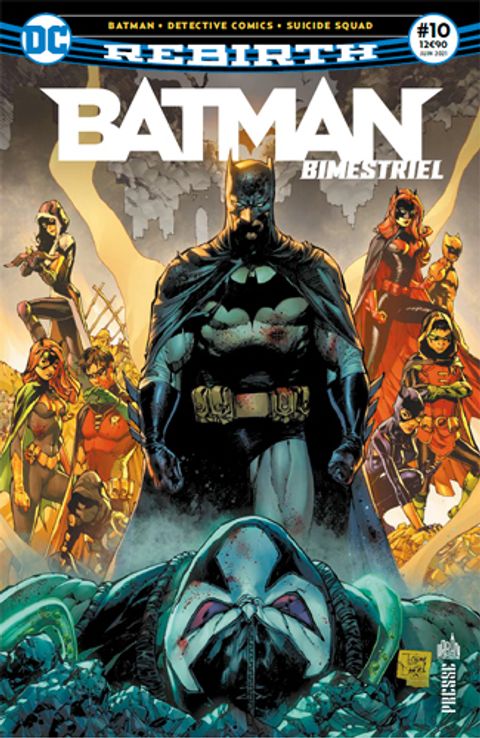 Couverture de l'album Batman Rebirth (bimestriel)