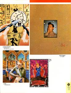 Aperçu 3 de l'album Hergé - Auteur tome 1984 - Fondation Joan Miro - Hommage à Hergé
