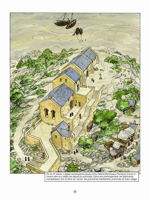 Aperçu de l'album Les Voyages de Jhen tome 13 - Le Mont-saint-michel