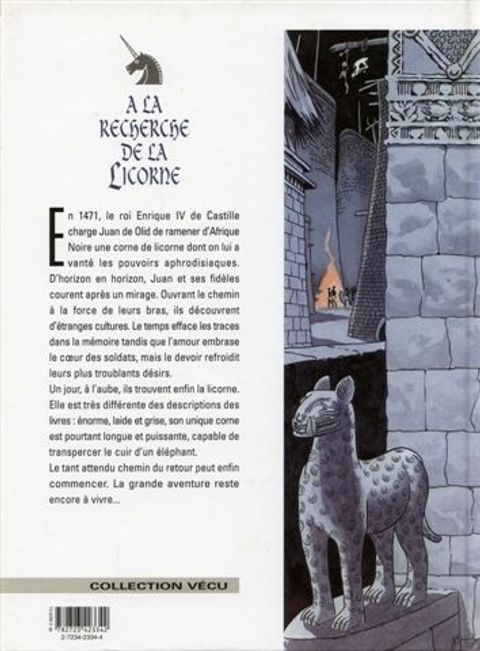 Aperçu de l'album À la recherche de la Licorne tome 3 - Finis Africae