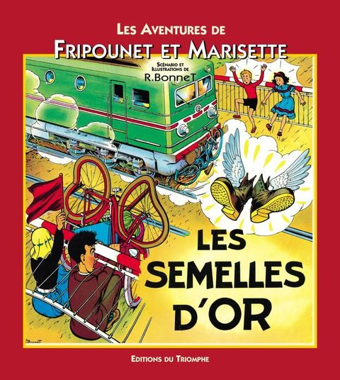 Couverture de l'album Les semelles d'or