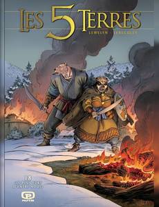 Couverture du premier album de la série Les 5 Terres