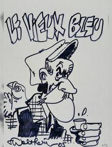 Couverture de l'album Le vieux bleu - La bande dessinée colombophile