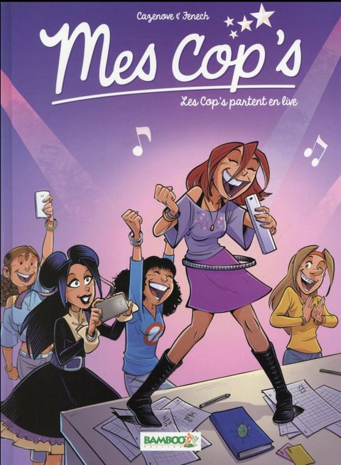 Couverture de l'album Mes Cop's tome 5 - Les Cop's Partent en Live