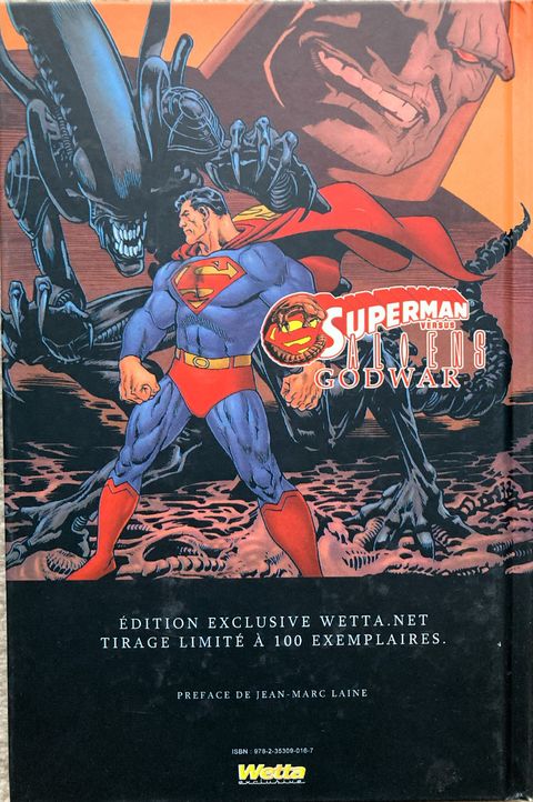 Aperçu de l'album Superman vs Aliens : Godwar