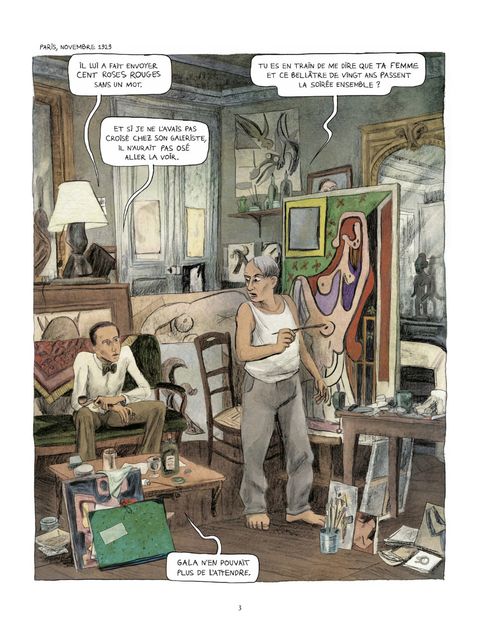 Aperçu de l'album Dali tome 1 - Avant Gala