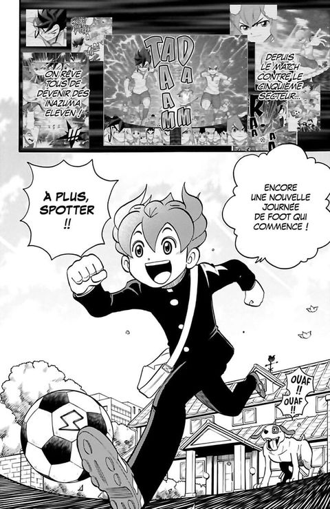Aperçu de l'album Inazuma Eleven Go tome 3
