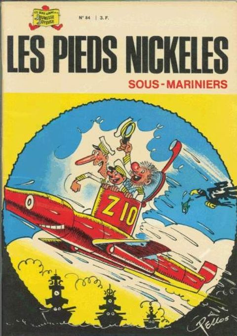 Couverture de l'album Les Pieds Nickelés Sous-Mariniers