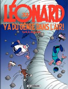 Couverture de l'album Léonard - Tome 33 - Y a du génie dans l'air !