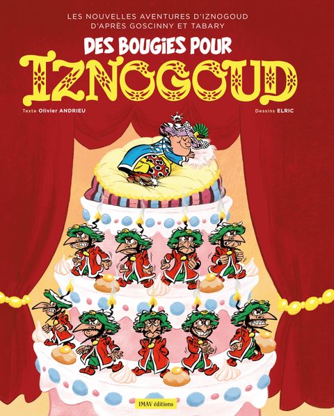Couverture de l'album Des bougies pour Iznogoud