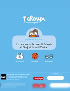 Aperçu 4 de l'album T'choupi - une histoire à deux voix tome 22 - T'choupi champion de sport